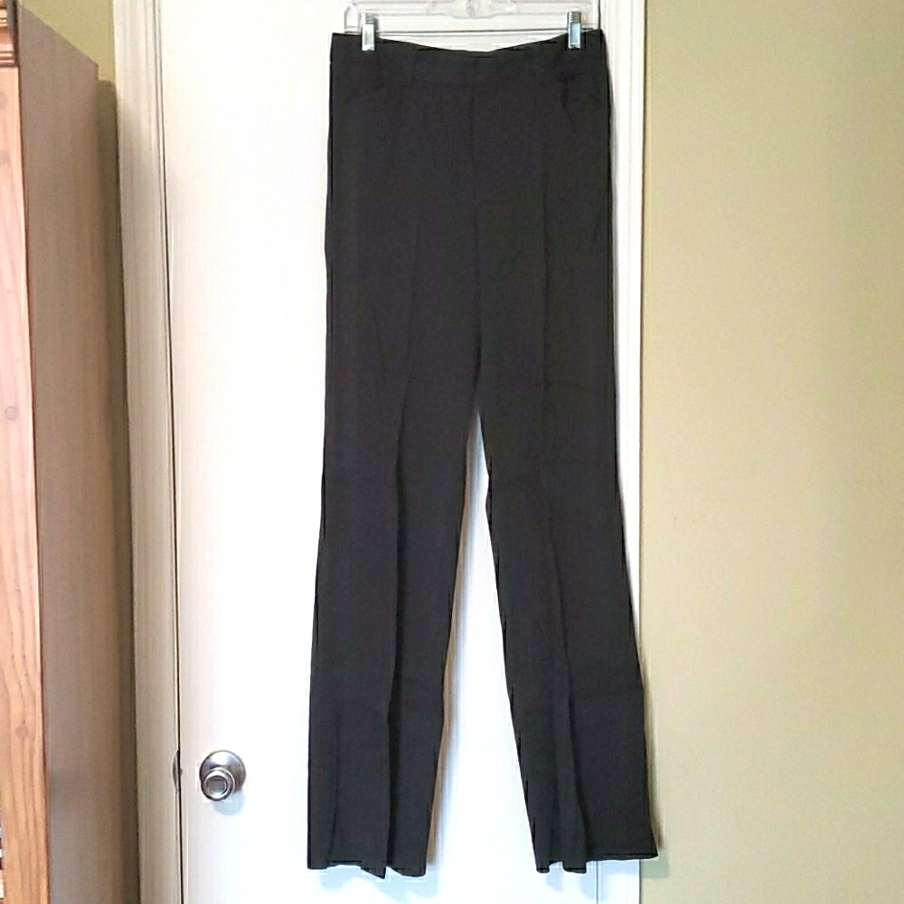 Black Pinstripe DKNY Chelsea pant